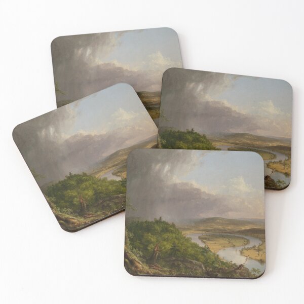 Item preview, View from Mount Holyoke - Northampton Massachusetts after a Thunderstorm - The Oxbow designed and sold by warishellstore.