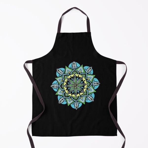 Item preview, Mandala By The Sea Blue Green designed and sold by StudioTina.