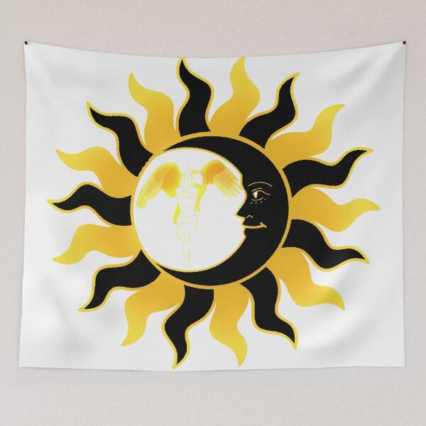 Item preview,   Eagle Yoga Pose With  Moon And Sun  designed and sold by TeesFashion.