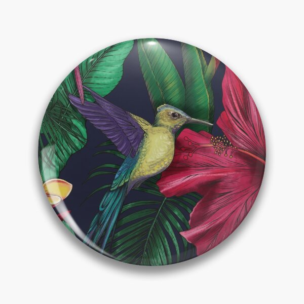 Item preview, Tropical pattern design illustration floral designed and sold by Dobrix.