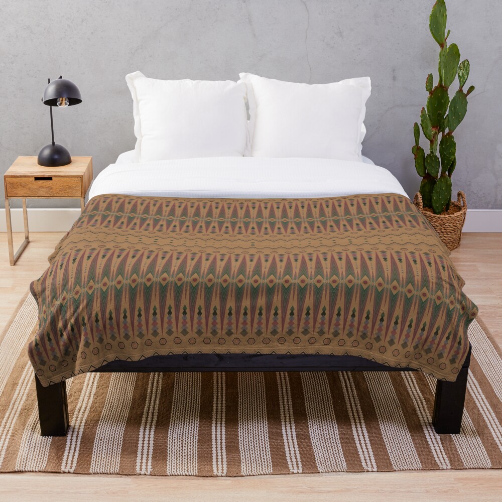 New Mexico Clay Throw Blanket