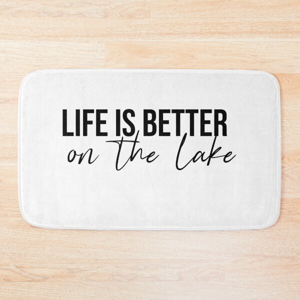 Item preview, Life is Better On the Lake designed and sold by TROXIC.