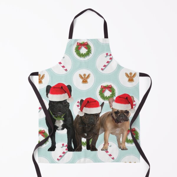 Item preview, French Bulldog Christmas Candy Canes designed and sold by FunShirtDesigns.