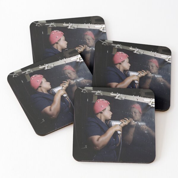 Item preview, Female Factory Worker Building A Bomber - WW2 1943 designed and sold by warishellstore.