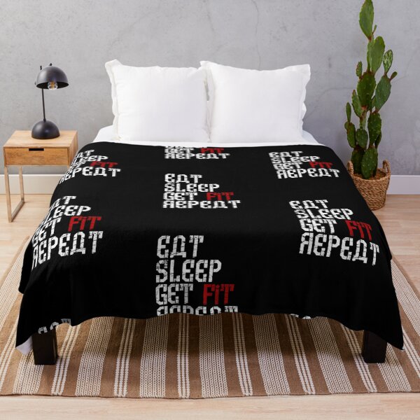 Item preview, EAT SLEEP GET FIT REPEAT - Gym for Ladies designed and sold by sgmydesigns.
