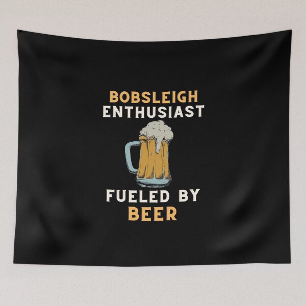 Item preview, bobsleigh enthusiast beer designed and sold by SnowballStep.