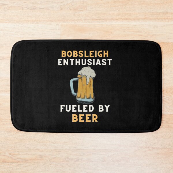 Item preview, bobsleigh enthusiast beer designed and sold by SnowballStep.