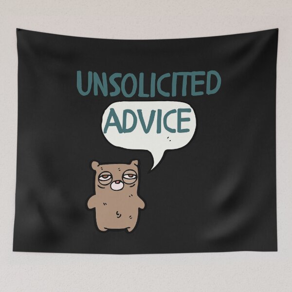 Item preview, Unsolicited Advice gift designed and sold by Krafty  Arts Studio.