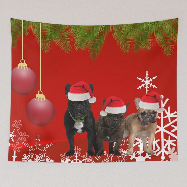 Item preview, French Bulldog Christmas designed and sold by FunShirtDesigns.