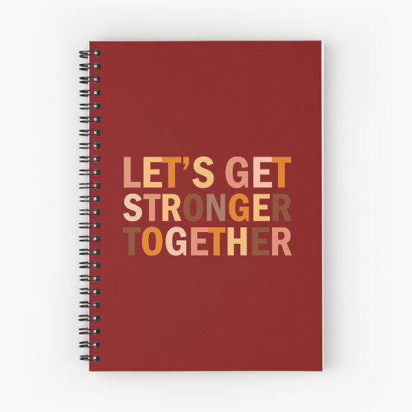 Item preview, LET'S GET STRONGER TOGETHER  INSPIRATIONAL QUOTE designed and sold by OneChange.