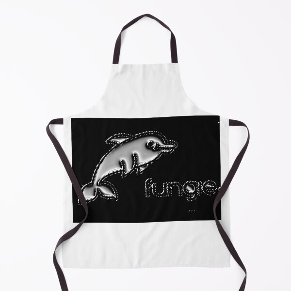 Item preview, fungie the dolphin silver diamond on black on white designed and sold by Flirt-Teez.