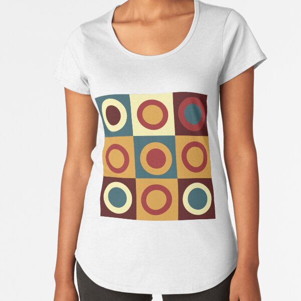 abstract Premium Scoop T-Shirt