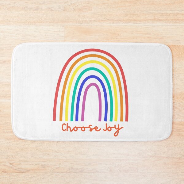 Item preview, Choose Joy, Choose Love, Choose Happiness, See the Rainbow. Motivational and Inspirational Quote. designed and sold by That Cheeky Tee.