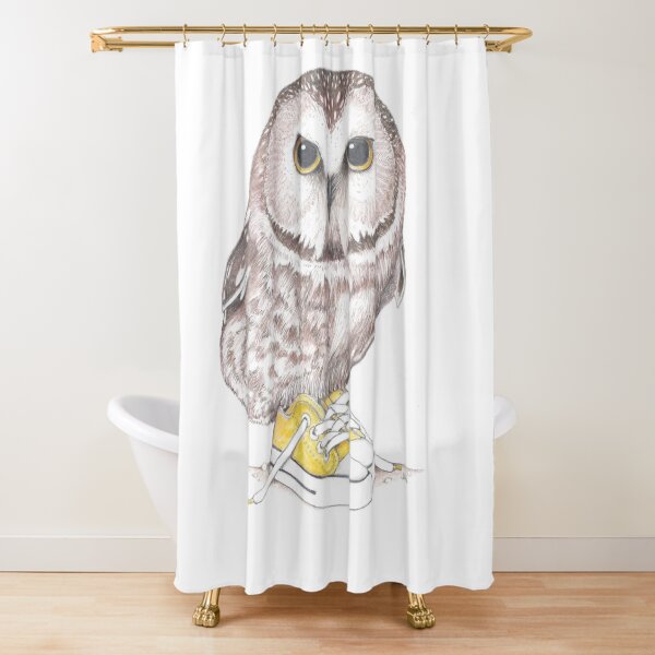 Item preview, Saw-Whet owl in low tops designed and sold by JimsBirds.