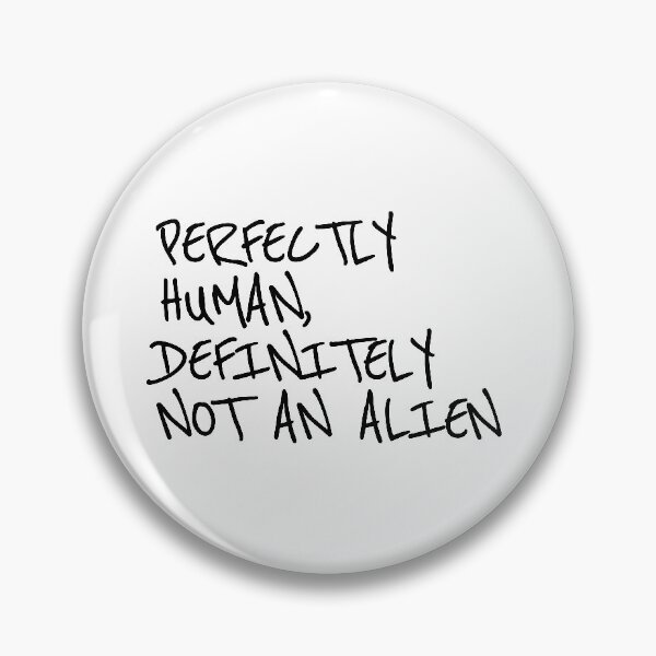Item preview, perfectly human, definitely not an alien designed and sold by BetweenTwoPages.