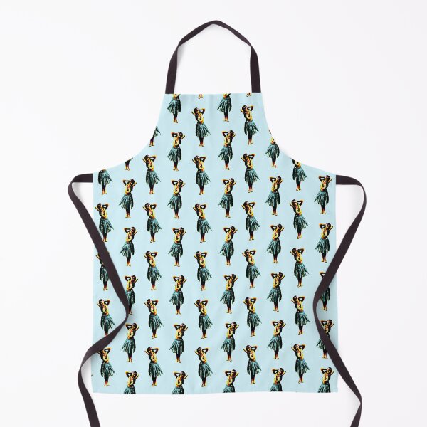 Aperçu de l'œuvre Tableau de bord filles Hula Hula Dancers Kitschy Retro Hawaii Design créée et vendue par LADGraphics.