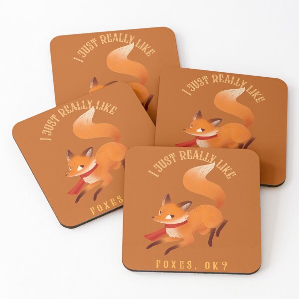 Item preview, I Just Really Like Foxes Ok? designed and sold by Bridgers872.
