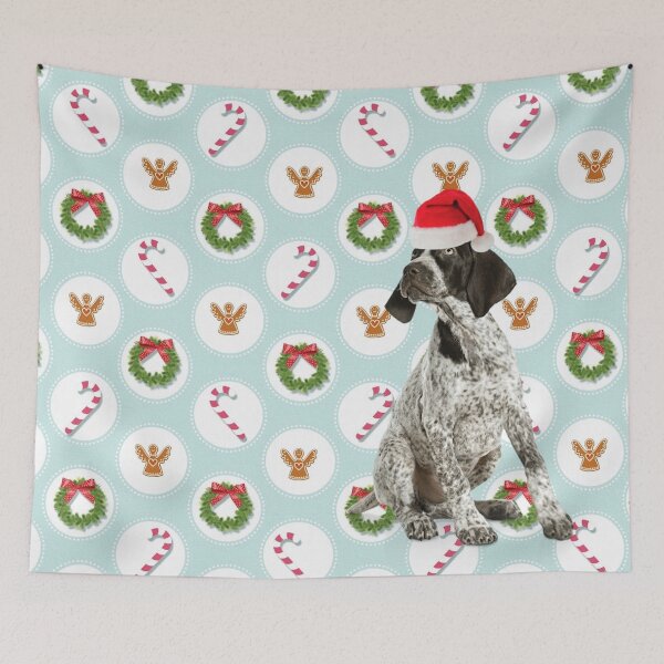Item preview, German Shorthaired Pointer Christmas designed and sold by FunShirtDesigns.