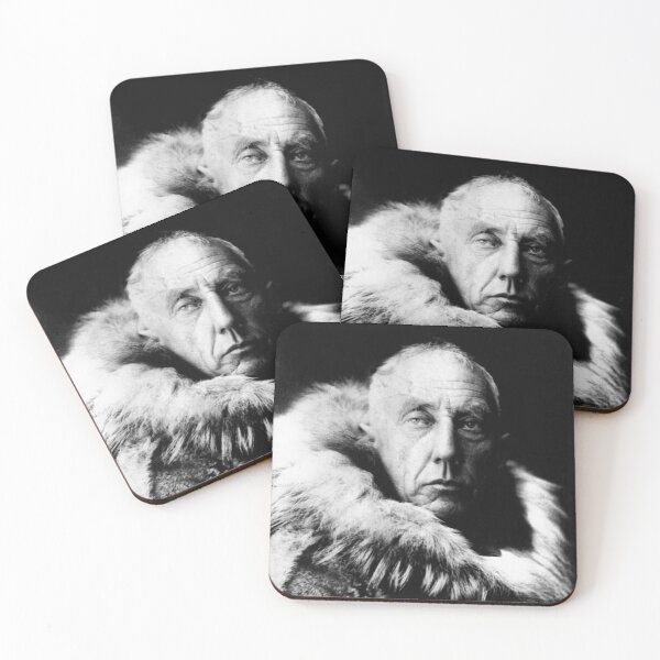 Item preview, Explorer Roald Amundsen Portrait designed and sold by warishellstore.
