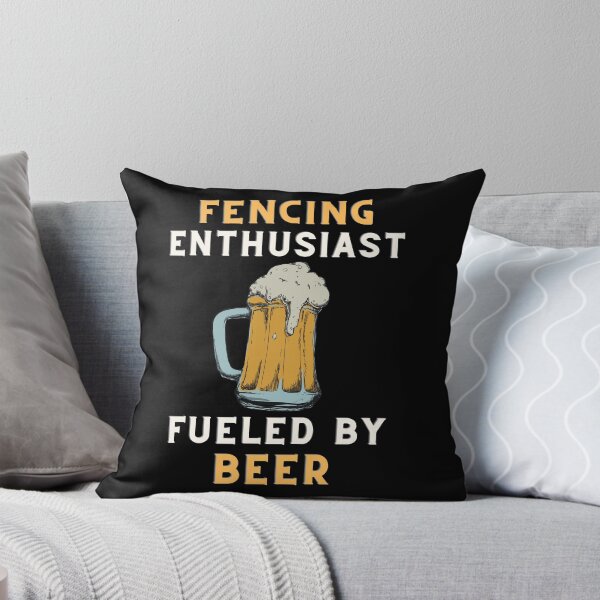 Item preview, fencing enthusiast beer designed and sold by SnowballStep.