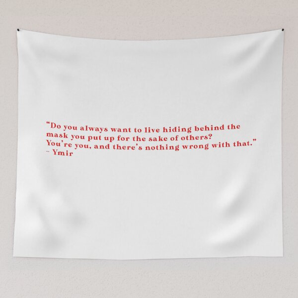 Item preview, Ymir - Quote designed and sold by Epicanimequotes.