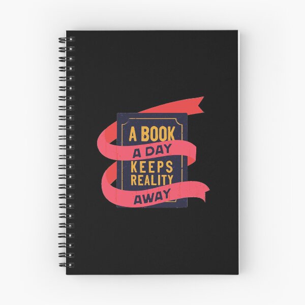 Item preview, A book a day keeps reality away designed and sold by Yerdish1.