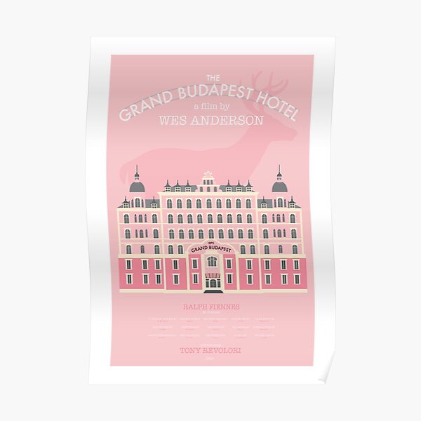 L'affiche du Grand Budapest Hotel Poster