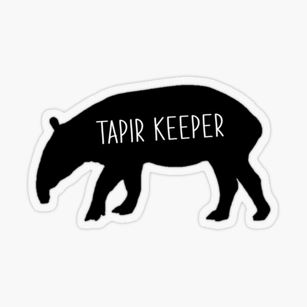 Vista previa del artículo con la obra «Cuidador de Tapir», diseñado y vendido por taylorrowan.