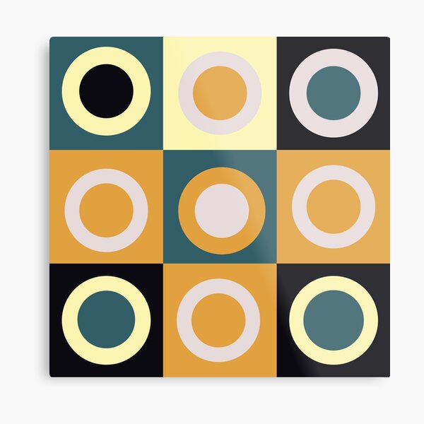 Abstract Metal Print