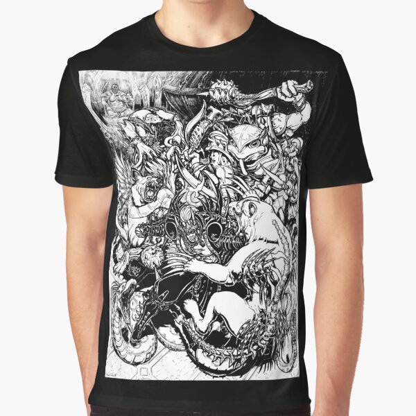 Beasts of Tygrontuk Graphic T-Shirt