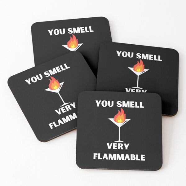 Item preview, You Smell Very Flammable David Rose Quote designed and sold by SingofSolace.