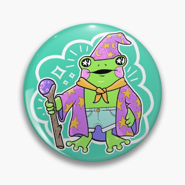 Item preview, wizard frog  designed and sold by chloesoe.