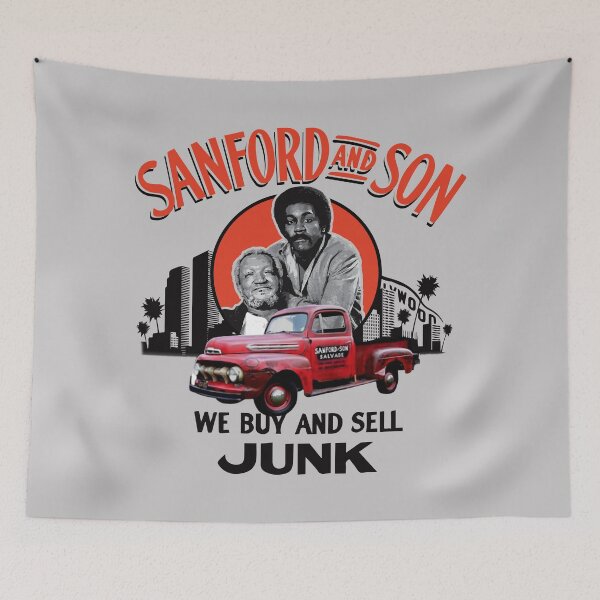 Item preview, Sanford and Son Father and Son Duo designed and sold by Alema Art.