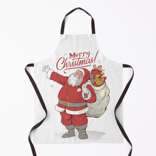 Artikelvorschau, Frohe Weihnachten, Weihnachtsmann entworfen und verkauft von Ransyn Art.