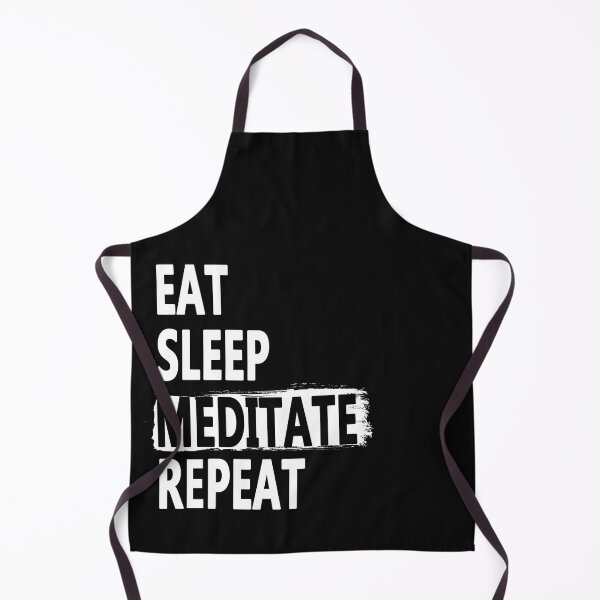 Item preview, Eat Sleep Meditate Repeat designed and sold by Original Cheddar.