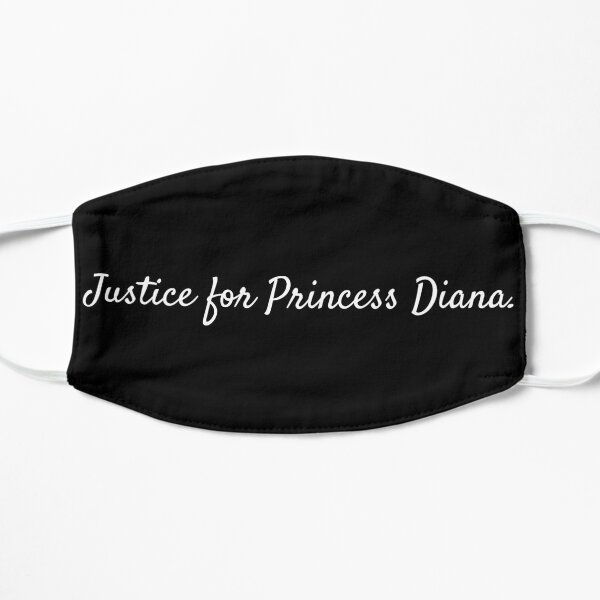 Justice for Princess Diana Flat Mask