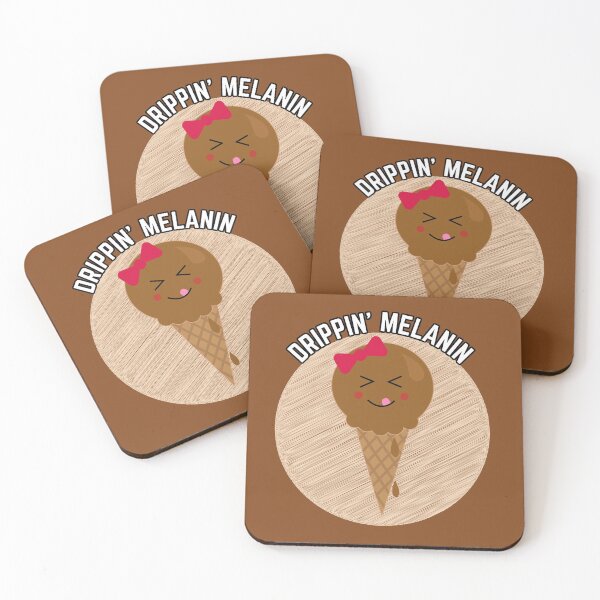 Item preview, Drippin' Melanin Ice Cream Cone designed and sold by blackartmatters.