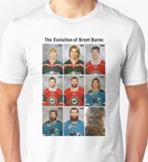 The Evolution of Brent Burns Unisex T-Shirt
