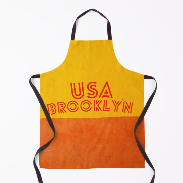 Item preview, Usa Brooklyn Yellow And Orange Wall designed and sold by EmotionArt.