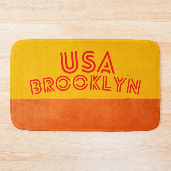 Item preview, Usa Brooklyn Yellow And Orange Wall designed and sold by EmotionArt.