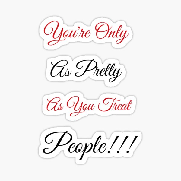 Good Conduct & Kindness Sticker