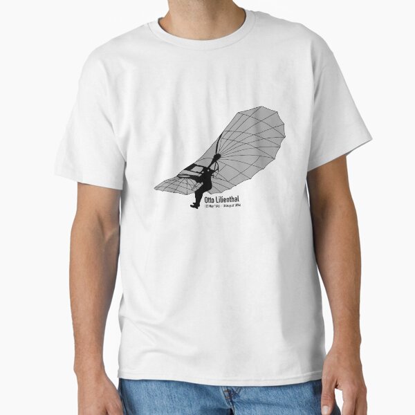Otto Lilienthal Gliding - early flight experiments Classic T-Shirt