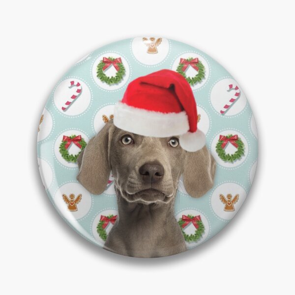 Item preview, Weimaraner Christmas designed and sold by FunShirtDesigns.