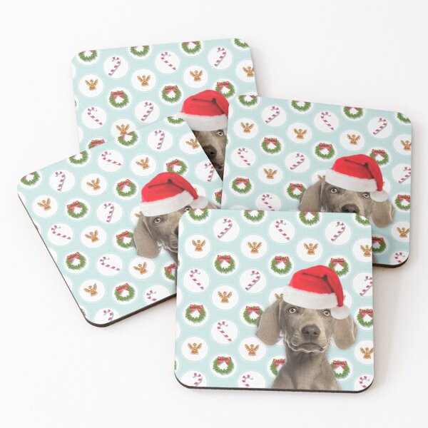 Item preview, Weimaraner Christmas designed and sold by FunShirtDesigns.
