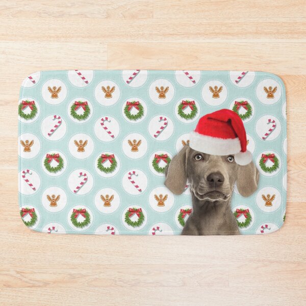 Item preview, Weimaraner Christmas designed and sold by FunShirtDesigns.