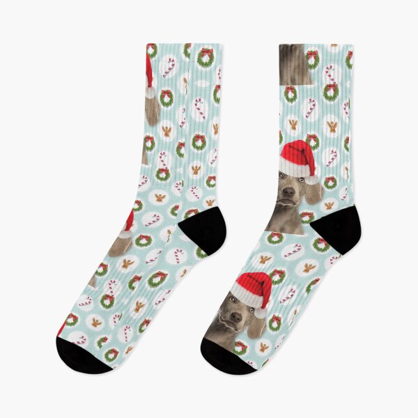 Item preview, Weimaraner Christmas designed and sold by FunShirtDesigns.