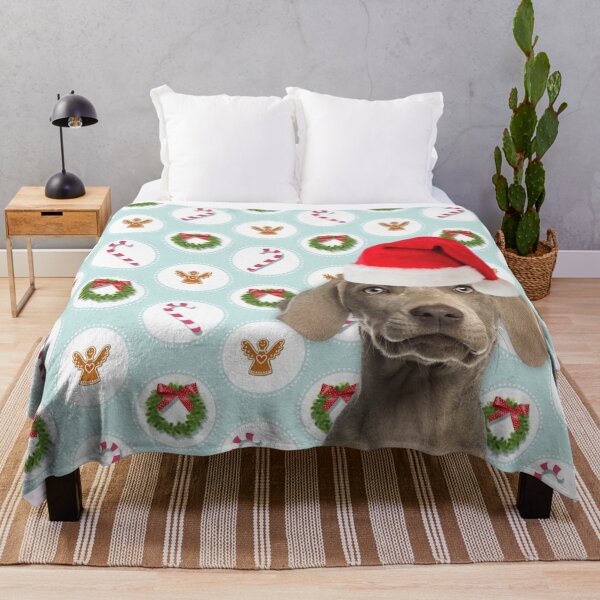Item preview, Weimaraner Christmas designed and sold by FunShirtDesigns.