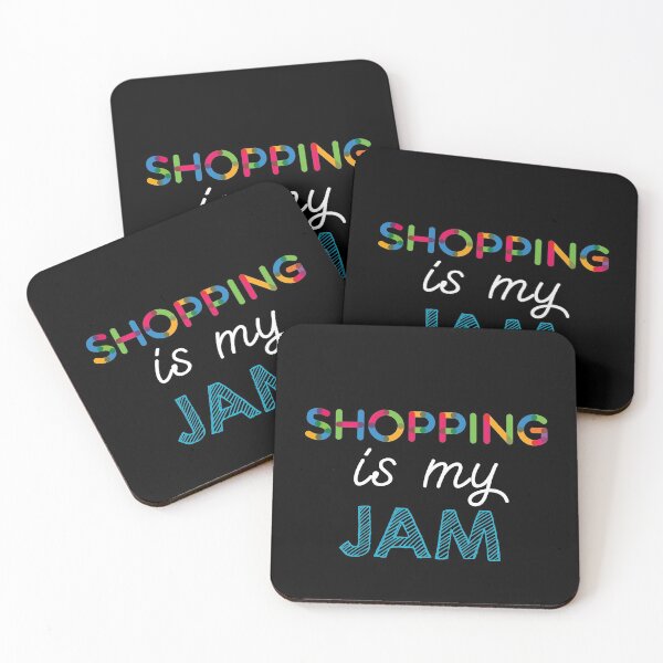 Item preview, Shopping is my Jam. Funny Shopping Design designed and sold by Custom365.