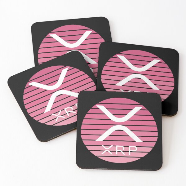 Item preview, Ripple XRP Crypto Pink Sunset designed and sold by Bitcoin-Fashion.