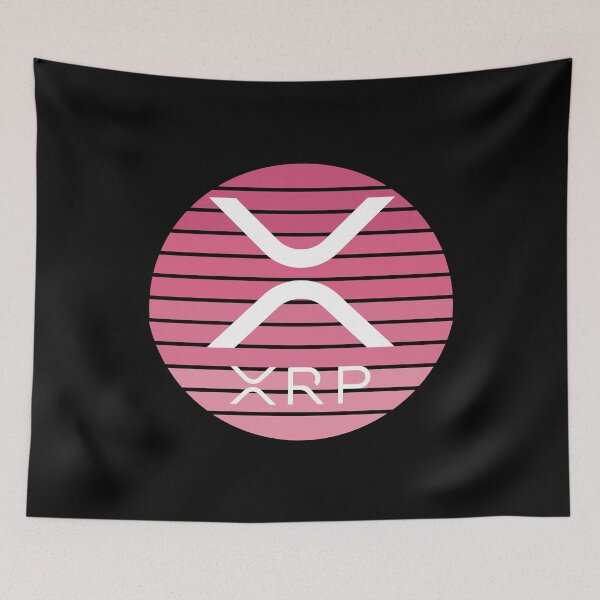 Artikelvorschau, Ripple XRP Crypto Pink Sunset entworfen und verkauft von Bitcoin-Fashion.